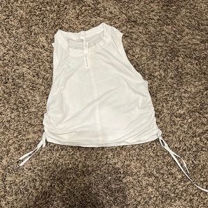 lululemon tank top womens size 4 stretchy sides
